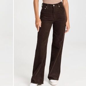 NWT Citizens of Humanity Brown Corduroy Pant